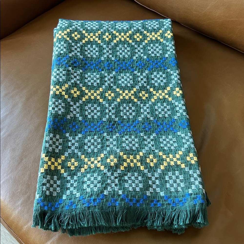 NEW Schoolhouse Fairhaven Throw Juniper